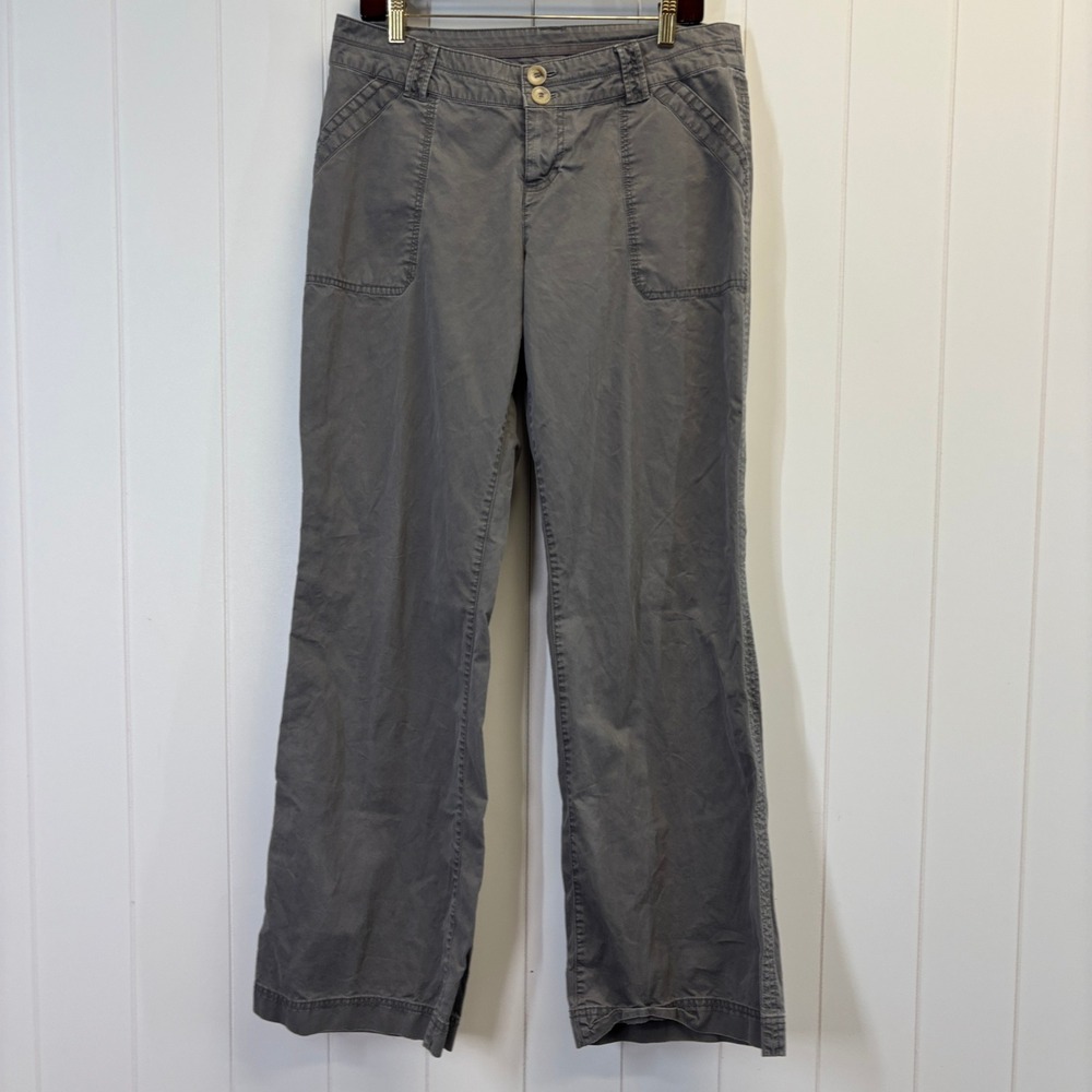 Putumayo Women Y2K Streetwear Utility Pants Size 10 Neutral Indie Sleaze Comfy